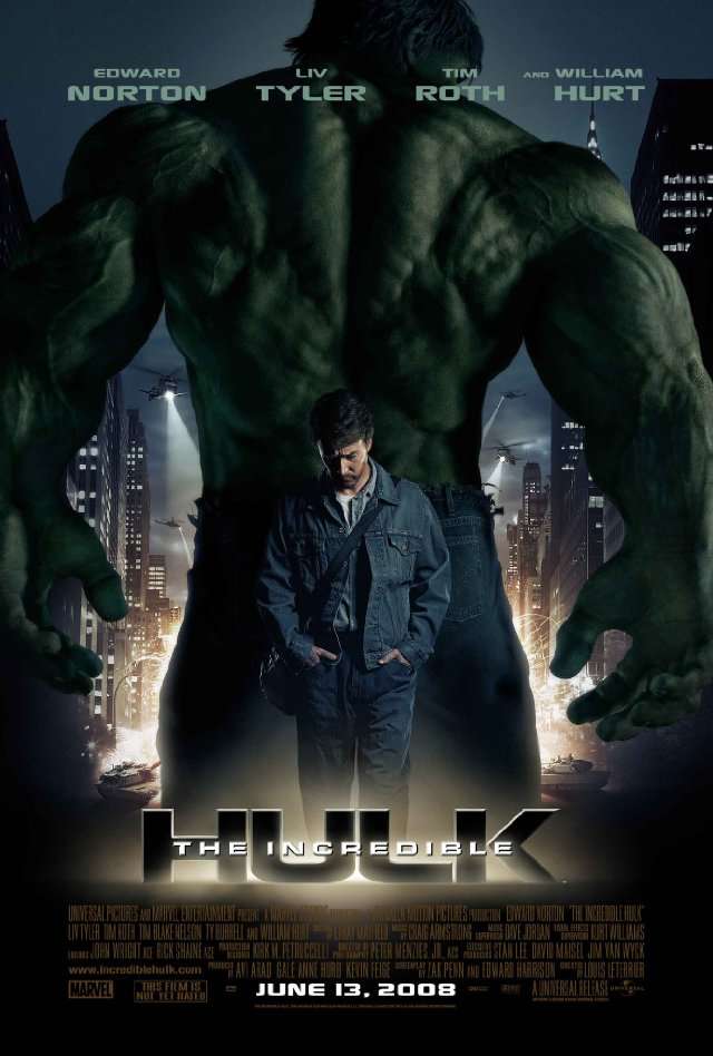 The Incredible Hulk - 2008 Türkçe Dublaj 480p BRRip Tek Link